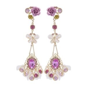 Long Tassel Earrings Bohemian Jewelry Boho Tassel Earrings for Women Dangle Earrings for Women Lightweight Drop Earrings Bridal Jewelry Colorful Earrings for Party Statement Earrings for Women Dangle Earrings