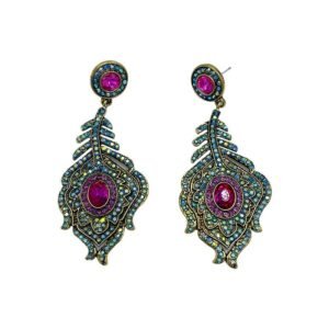 Drop Earrings Bridal Jewelry Colorful Earrings for Party Statement Earrings for Women Dangle Earrings for Women Vintage Pearl Earrings Wedding Jewelry